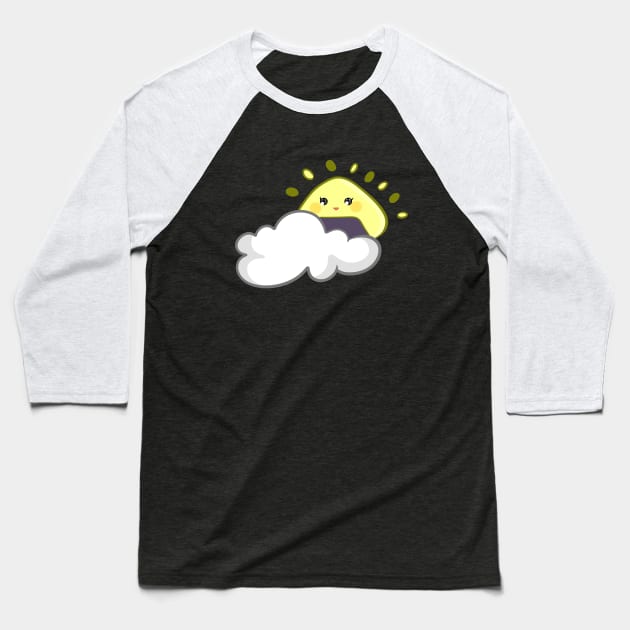 Sun Rice Baseball T-Shirt by ChibiYou